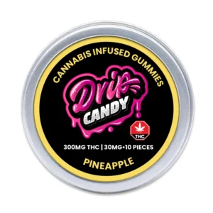 Alternative view of Pineapple Infused Gummies 300MG THC