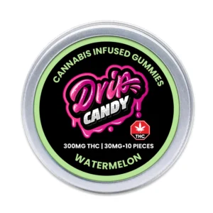 Alternative view of Watermelon Infused Gummies 300MG THC