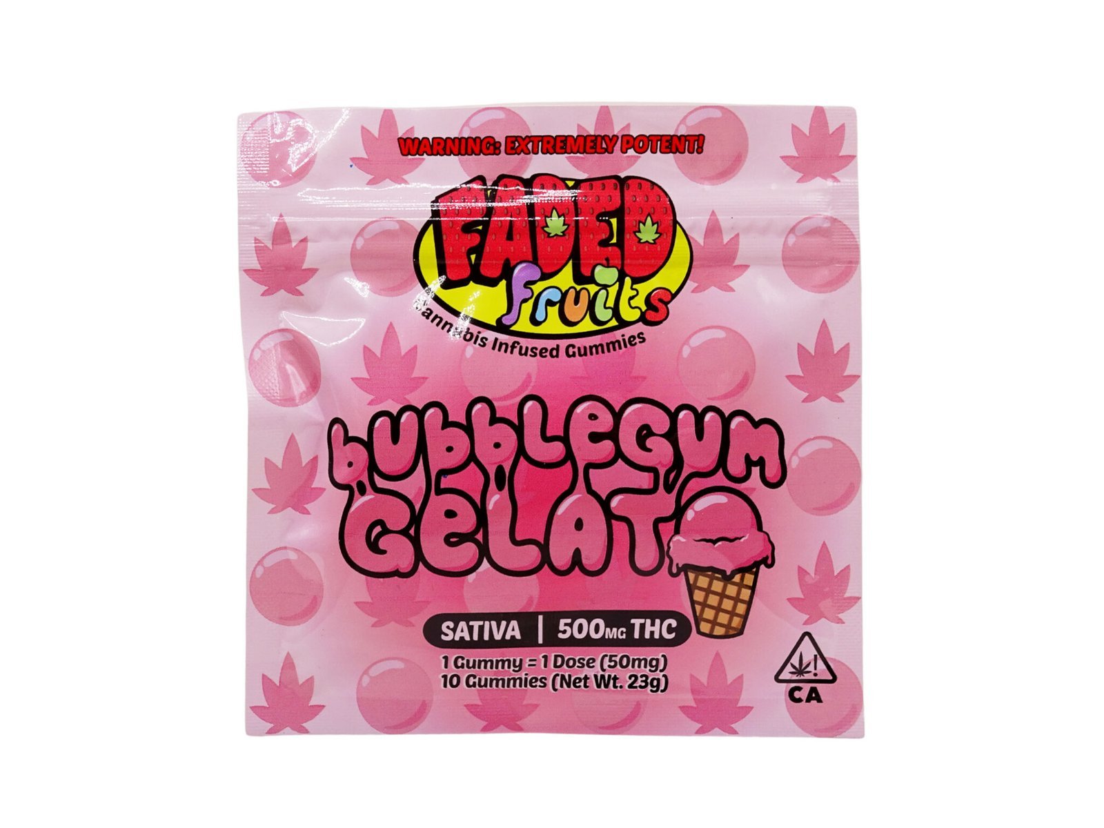 Faded Fruits Bubblegum Gelato