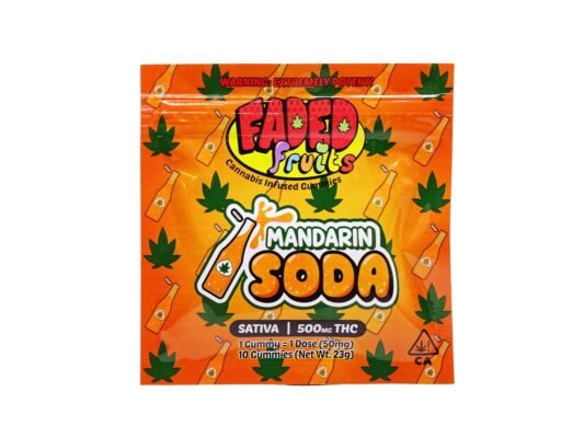 Faded Fruits Mandarin Soda