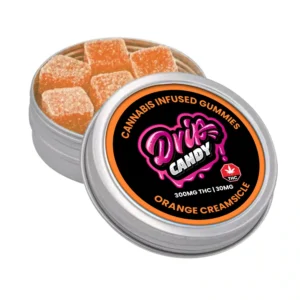 Orange Creamsicle Infused Gummies 300MG THC