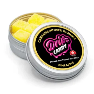 Pineapple Infused Gummies 300MG THC