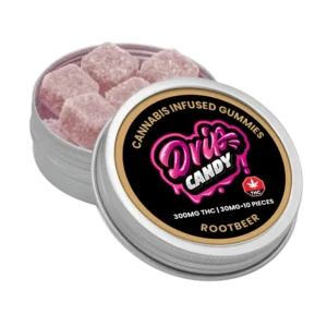 Root beer Infused Gummies 300MG THC