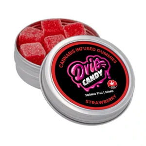 Strawberry Infused Gummies 300MG THC