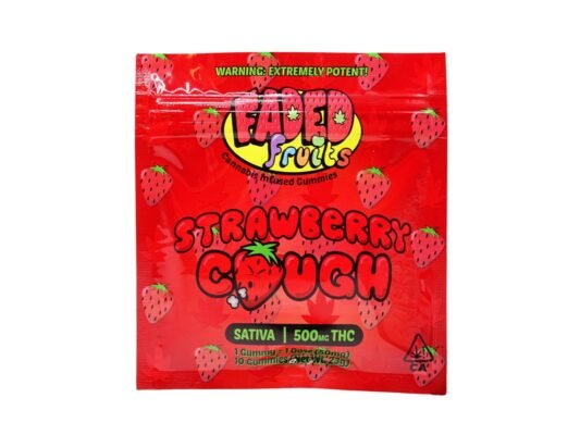 Faded Fruits Strawberry Cough
