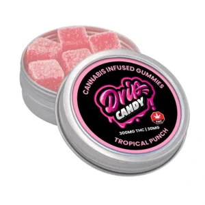 Tropical Punch  Infused Gummies 300MG THC