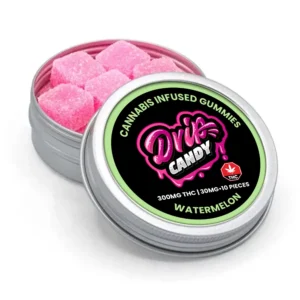 Watermelon Infused Gummies 300MG THC