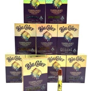 Alternative view of Big Chief 100mg Live Cartridges