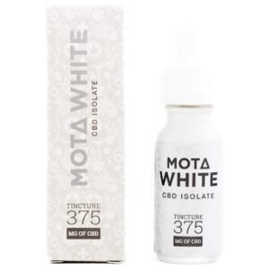 MOTA – White CBD Tincture DE (375mg CBD)