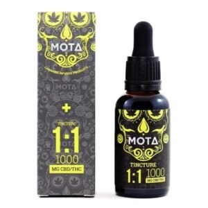 Mota – THC/CBD 1:1 Tincture (500mg / 500mg)