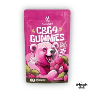 CBG9 Aroma Gummies Raspberry 5Stück