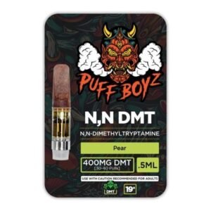 Alternative view of Puff Boyz -NN DMT .5ML(400MG) Cartridge – Pear