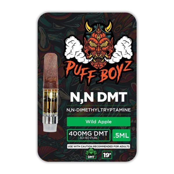 Puff Boyz -NN DMT .5ML(400MG) Cartridge – Wild Apple - Image 3